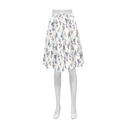 Wildflowers III Athena Women's Short Skirt (Model D15)