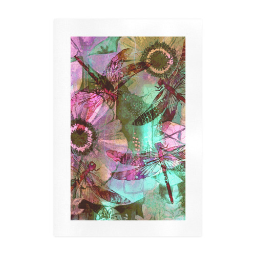 Dragonflies In A Dream Art Print 19‘’x28‘’