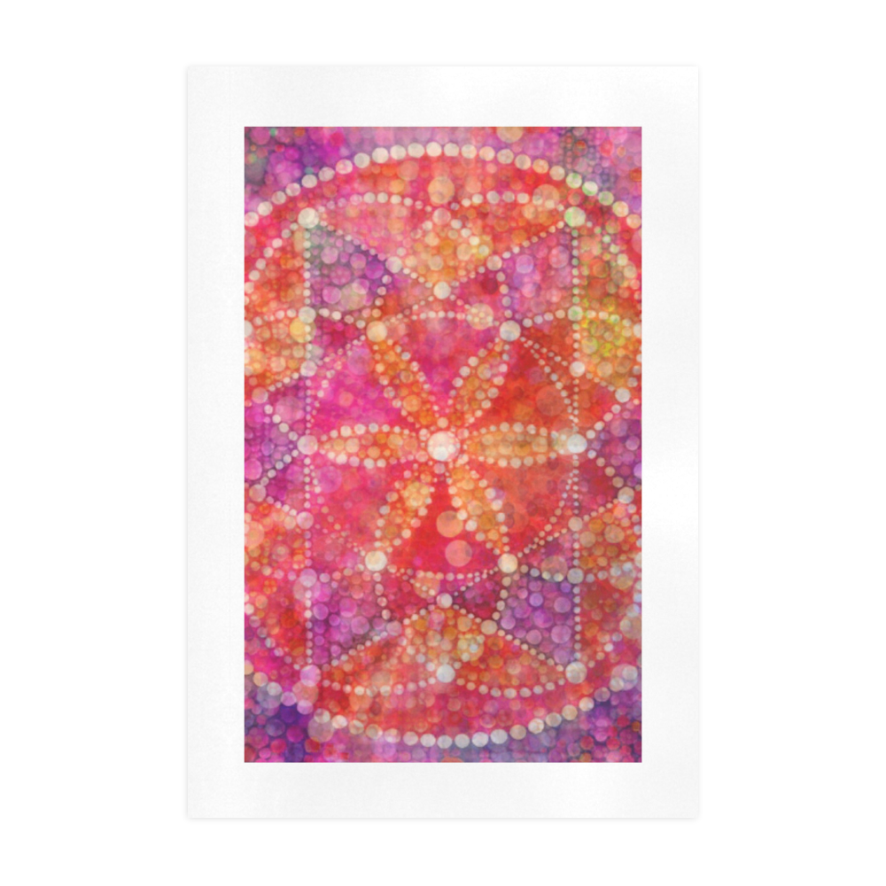 Magical Mandala Art Print 19‘’x28‘’