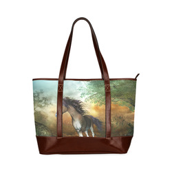 Wonderful running horse Tote Handbag (Model 1642)