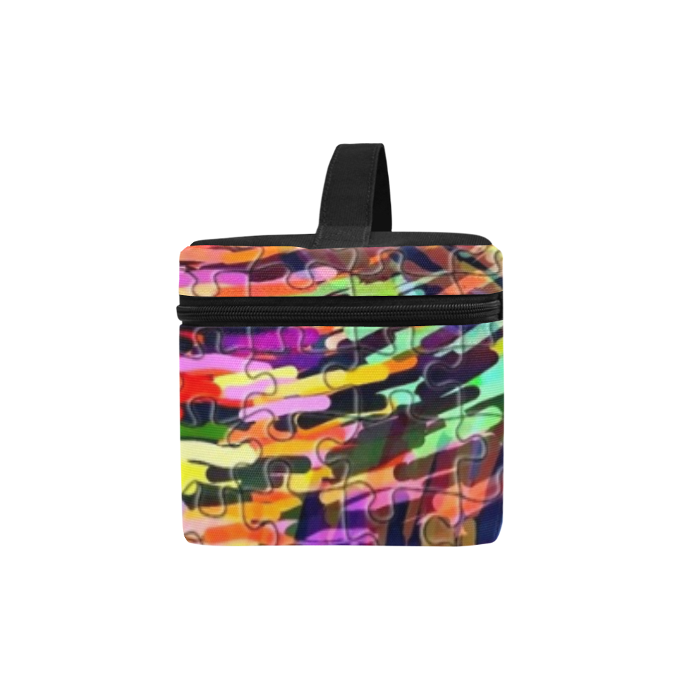 Colorful Chaos Puzzle by Popart Lover Lunch Bag/Large (Model 1658)