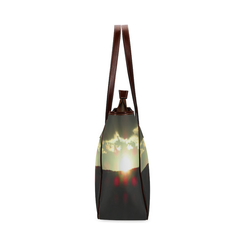 Sunset over the hill Classic Tote Bag (Model 1644)