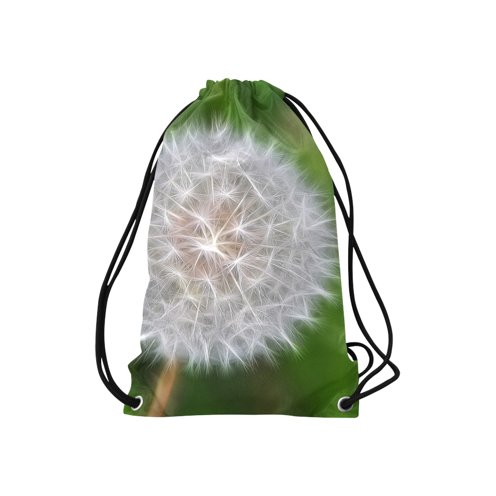 Dandelion Tangle FX Small Drawstring Bag Model 1604 (Twin Sides) 11"(W) * 17.7"(H)