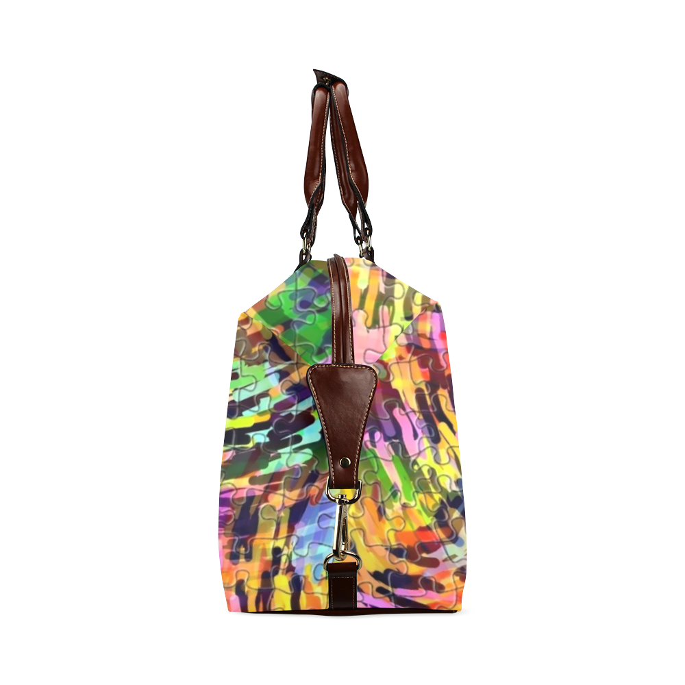 Chaos Puzzle by Popart Lover Classic Travel Bag (Model 1643) Remake