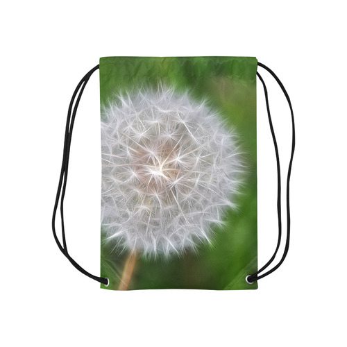 Dandelion Tangle FX Small Drawstring Bag Model 1604 (Twin Sides) 11"(W) * 17.7"(H)