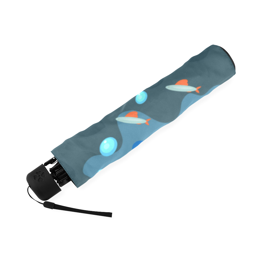 Sea World Coral Reel Fish Underwater Foldable Umbrella (Model U01) | ID: D1347790