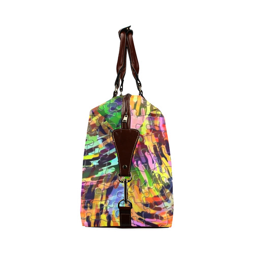 Chaos Puzzle by Popart Lover Classic Travel Bag (Model 1643) Remake
