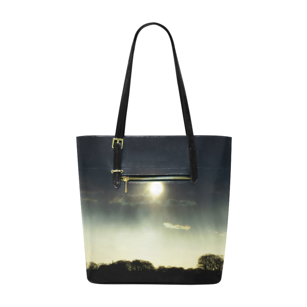 Sunset Euramerican Tote Bag/Small (Model 1655)