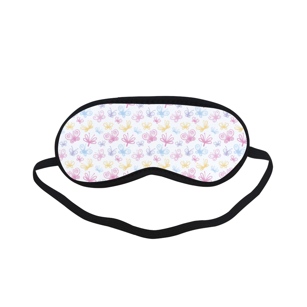 Pretty Colorful Butterflies Sleeping Mask