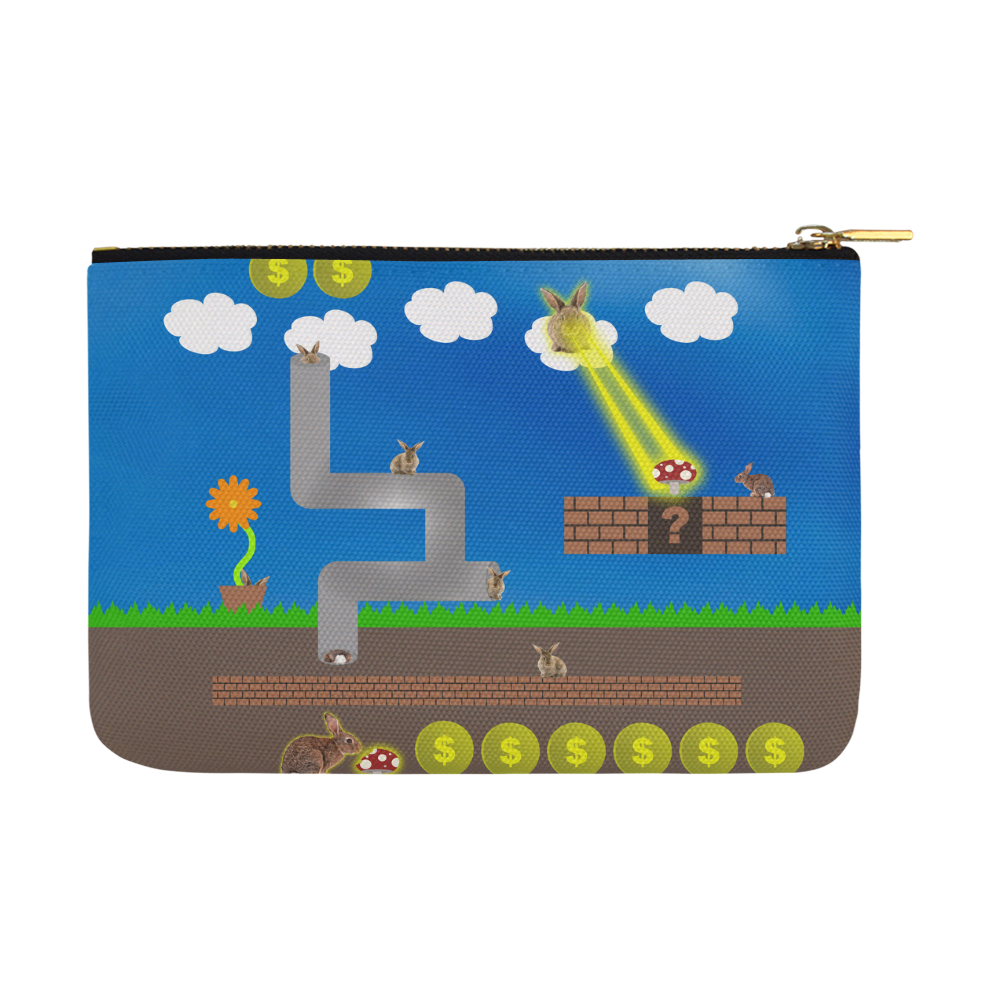 Super Bunny Land Carry-All Pouch 12.5''x8.5''