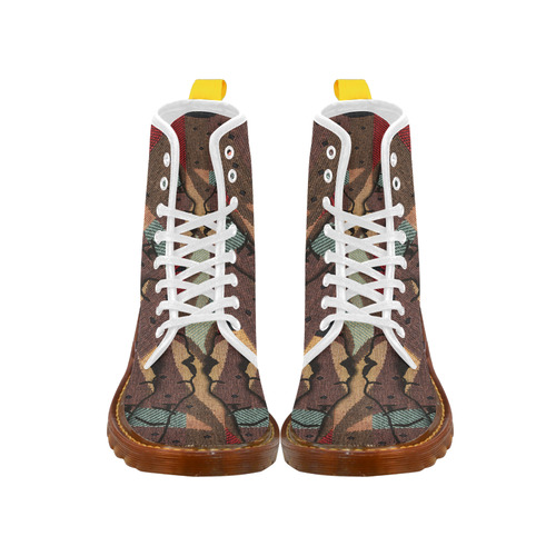 african tapestry Martin Boots For Women Model 1203H