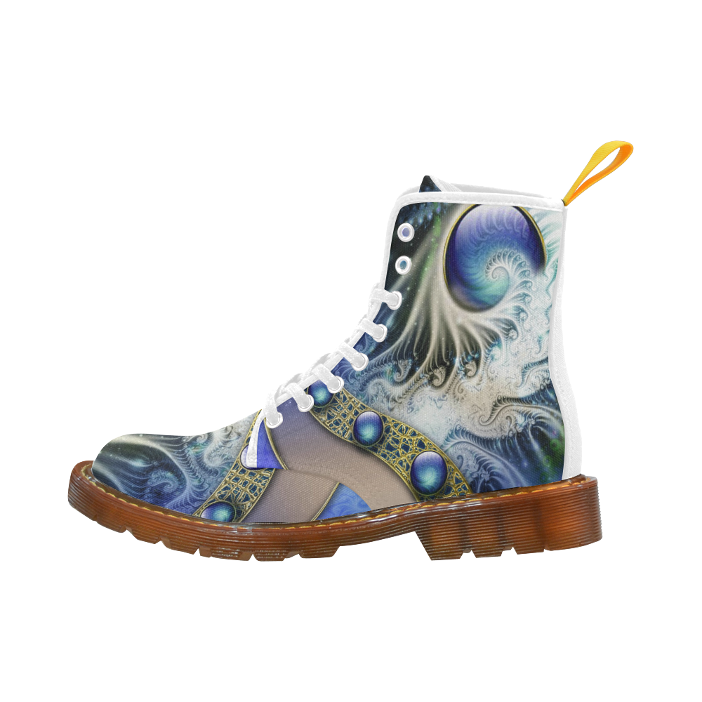 abstract fantasy  fractal Martin Boots For Women Model 1203H