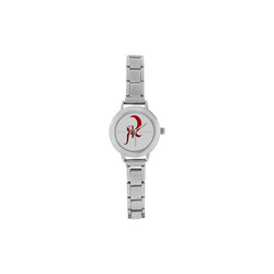 Red Queen Symbol Logo Women's Italian Charm Watch(Model 107)