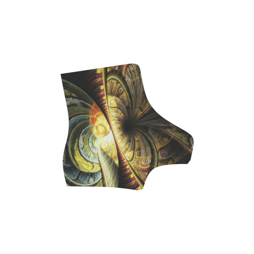 steampunk fractal Martin Boots For Women Model 1203H