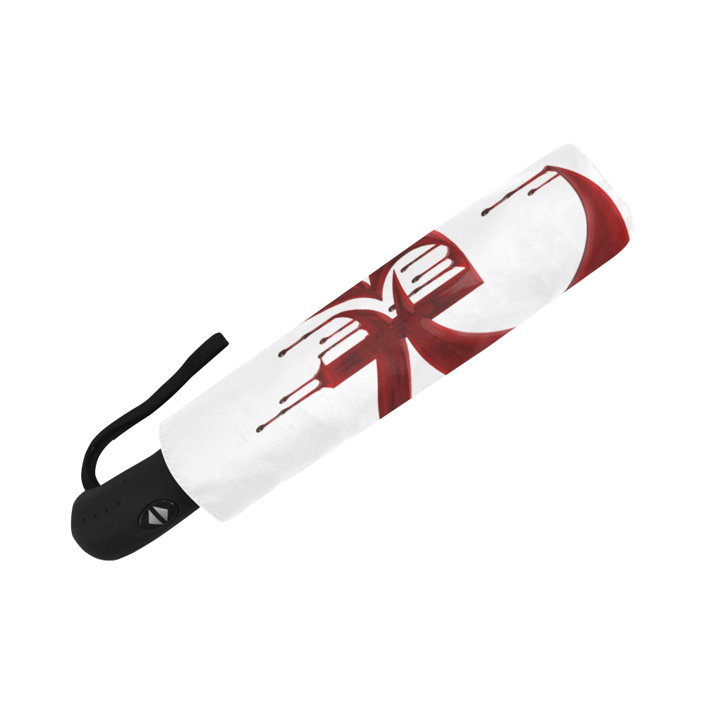 Red Queen Blood Drip Symbol Auto-Foldable Umbrella (Model U04)