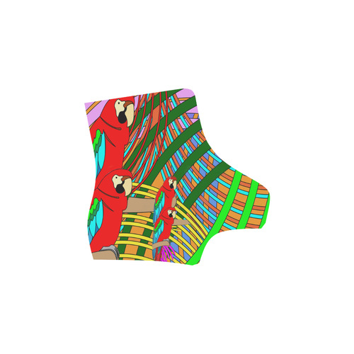 abstract parrot Martin Boots For Women Model 1203H