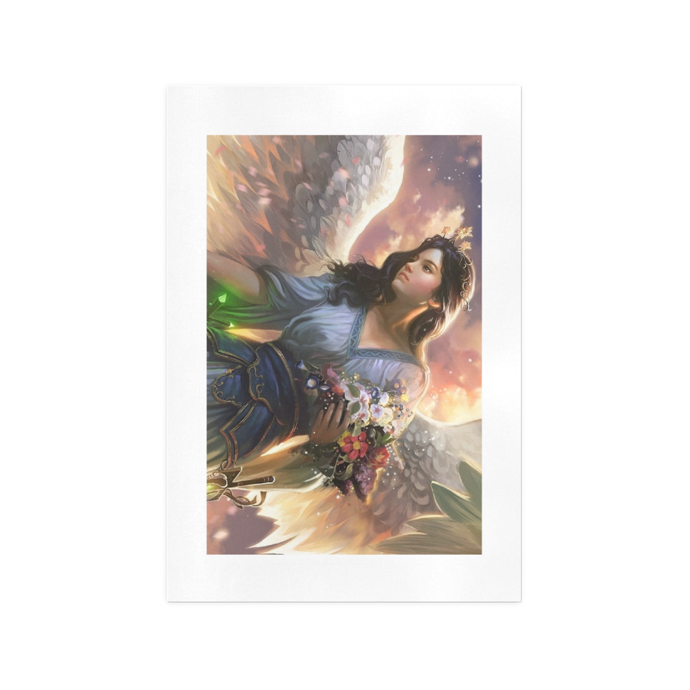 SPRING ANGEL Art Print 13‘’x19‘’