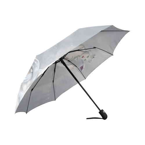 Red Queen Star Blood Auto-Foldable Umbrella (Model U04)