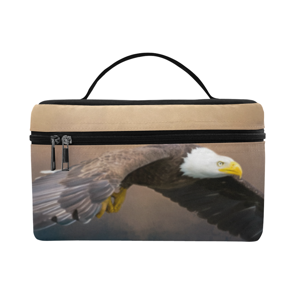 Painting flying american bald eagle Lunch Bag/Large (Model 1658)