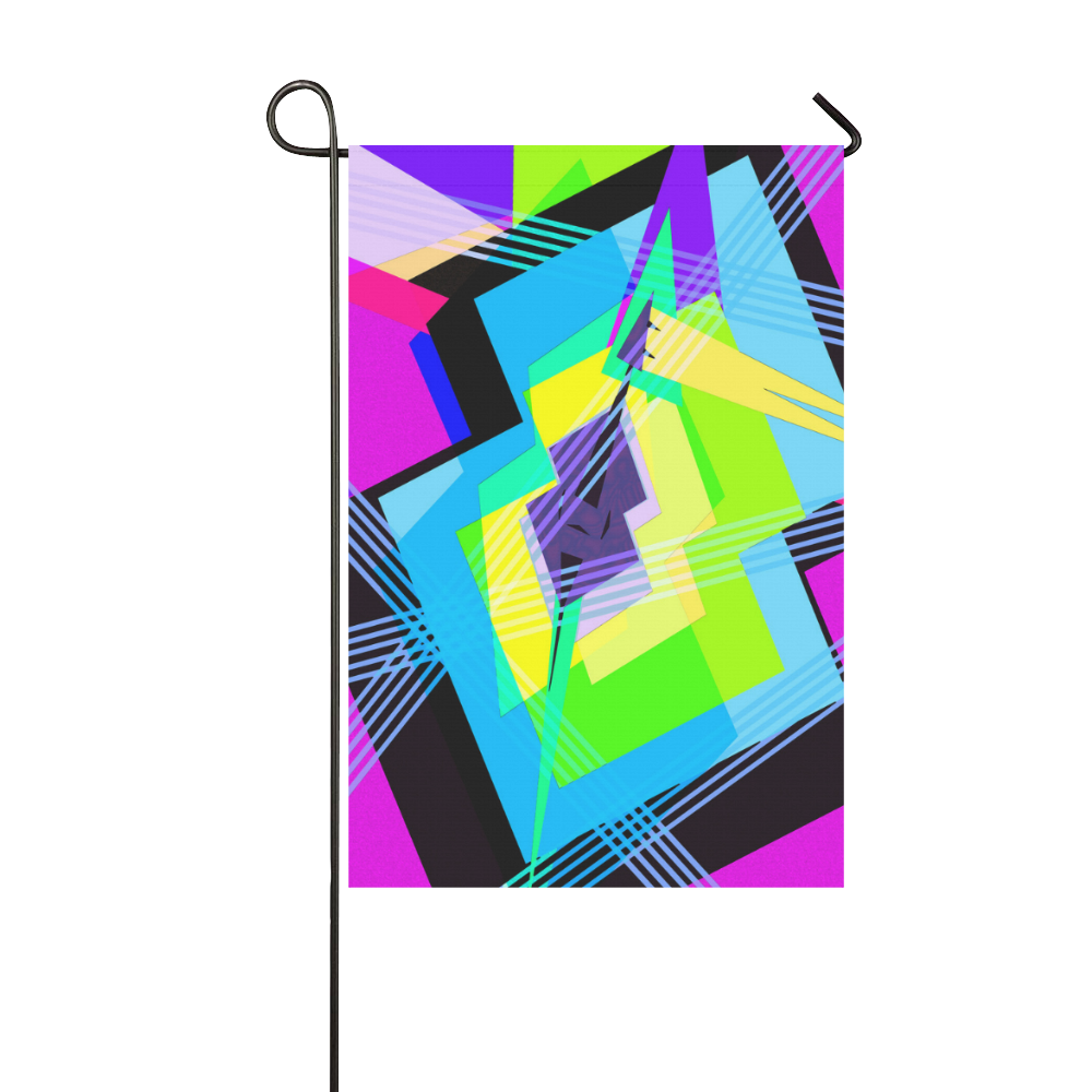 Jazz Bass Garden Flag 12‘’x18‘’（Without Flagpole）