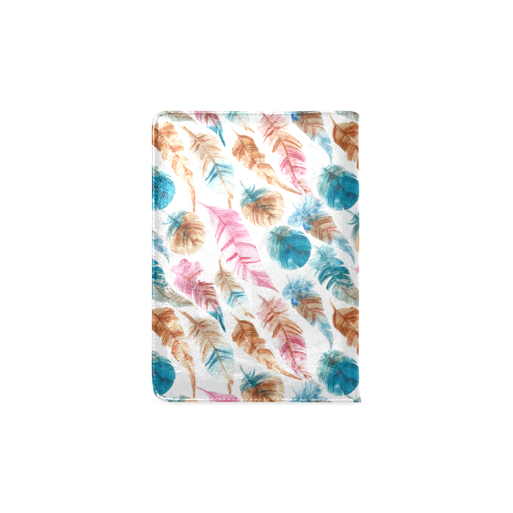 Colorful Boho Feathers Custom NoteBook A5