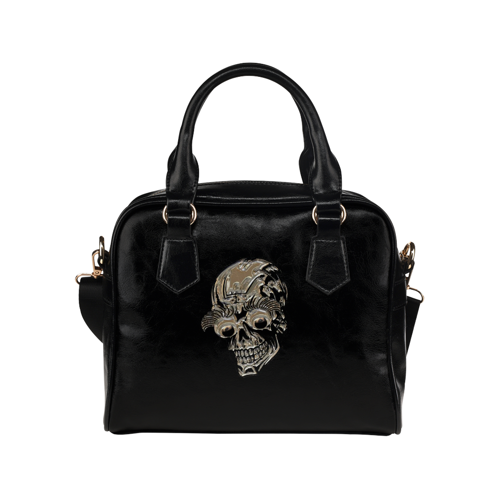 skull witg big eyes A Shoulder Handbag (Model 1634)