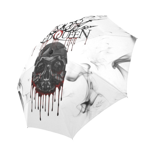 Red Queen Skull Blood Auto-Foldable Umbrella (Model U04)