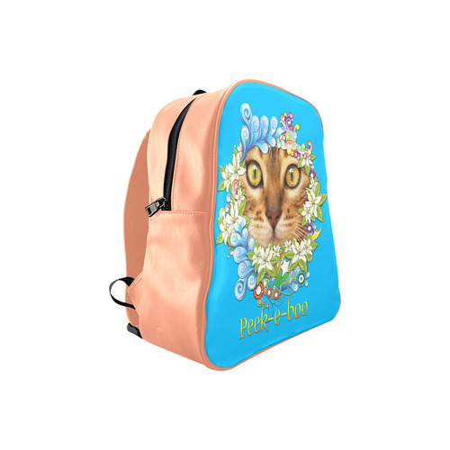 Peek-a-boo School Backpack (Model 1601)(Small)