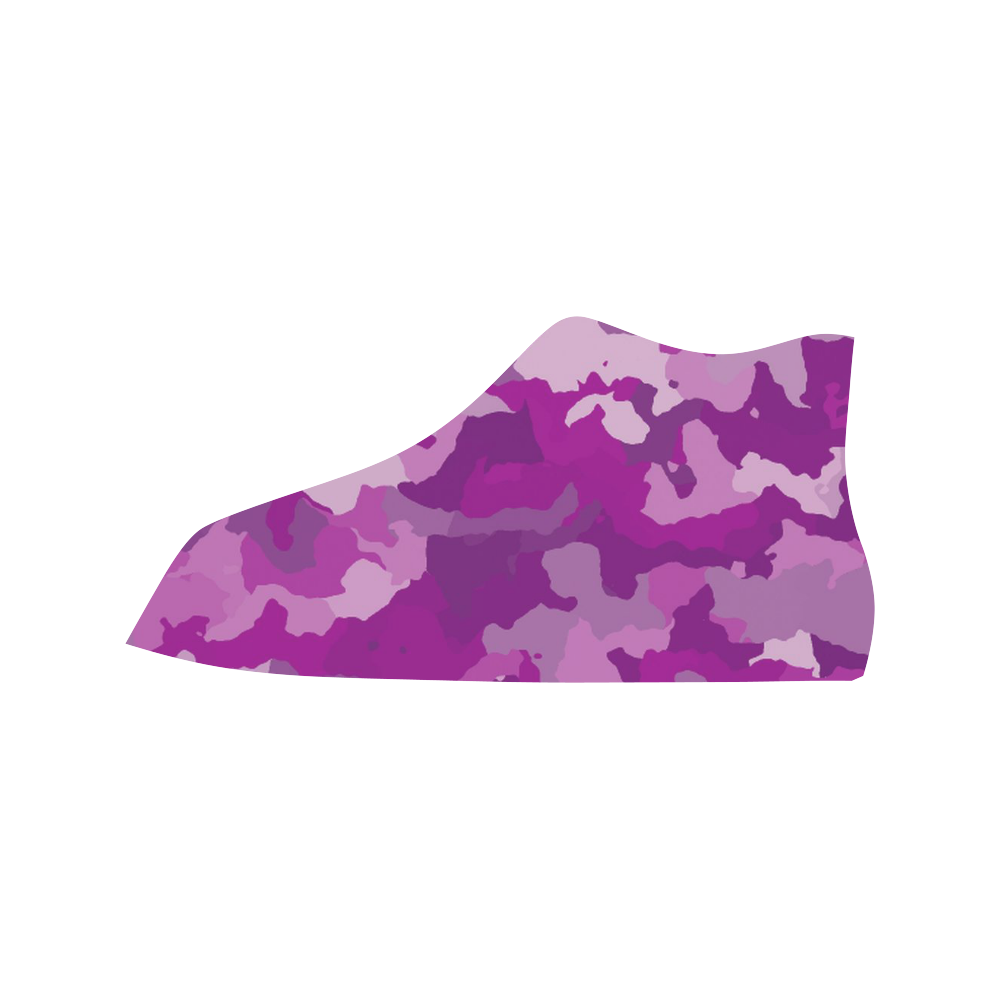 camouflage purple Vancouver H Men's Canvas Shoes/Large (1013-1)