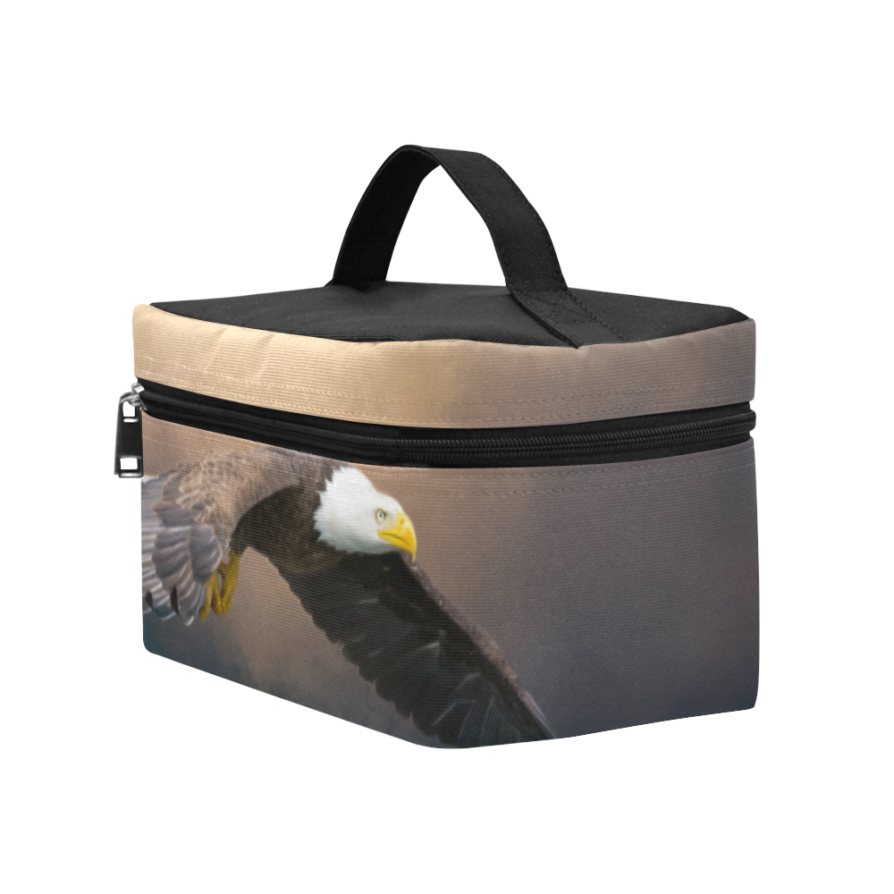 Painting flying american bald eagle Lunch Bag/Large (Model 1658)