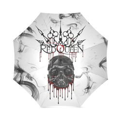 Red Queen Skull Blood Foldable Umbrella (Model U01)