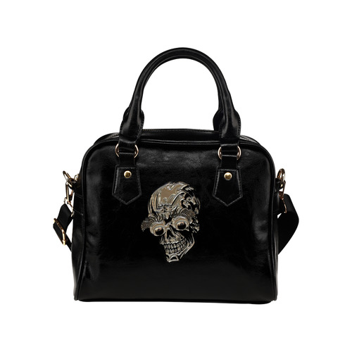 skull witg big eyes A Shoulder Handbag (Model 1634)