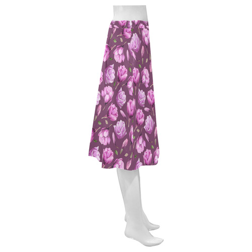 Magnolia Mnemosyne Women's Crepe Skirt (Model D16)