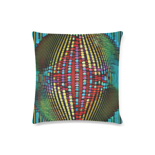 optical illusion 2 Custom Zippered Pillow Case 16"x16"(Twin Sides)