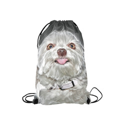Cheeky Lovely Buddy Small Drawstring Bag Model 1604 (Twin Sides) 11"(W) * 17.7"(H)