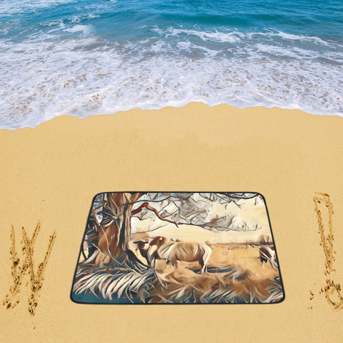 Farmers Lovely World Beach Mat 78"x 60"