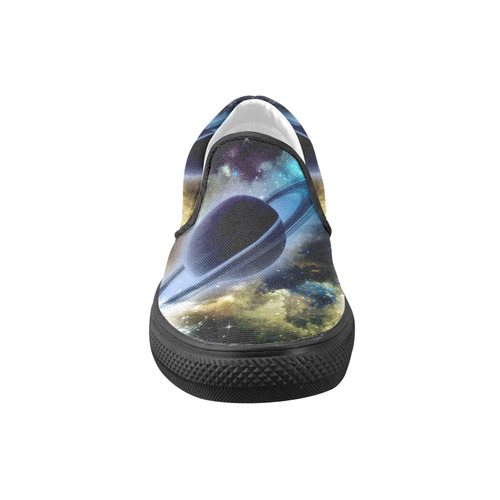 Wonderful universe Slip-on Canvas Shoes for Men/Large Size (Model 019)