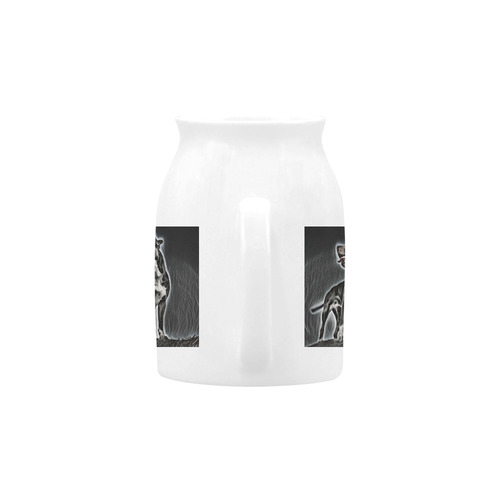 Steff Black and White Milk Cup (Small) 300ml