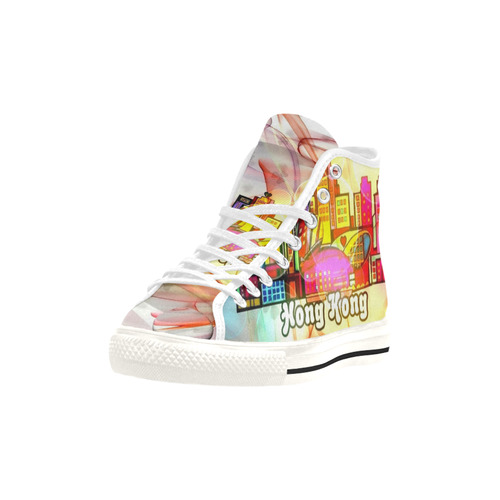 Hong Kong Limited Version by Nico Bielow Vancouver H Women's Canvas Shoes (1013-1)