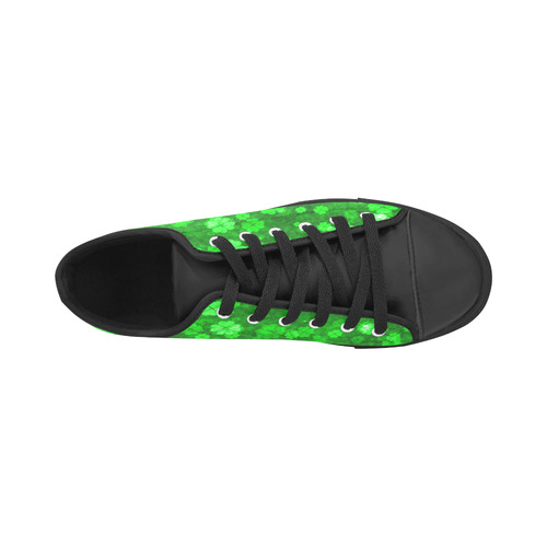 shamrocks 1 green by JamColors Aquila Microfiber Leather Men's Shoes (Model 031)
