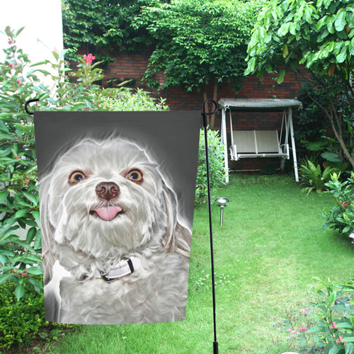 Cheeky Lovely Buddy Garden Flag 12‘’x18‘’（Without Flagpole）