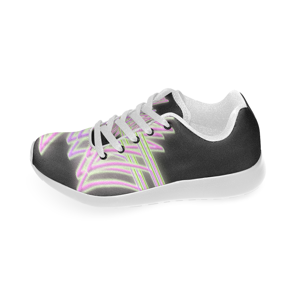 Abstract Waves Men’s Running Shoes (Model 020)