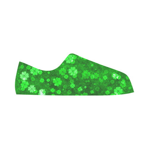 shamrocks 1 green by JamColors Aquila Microfiber Leather Men's Shoes (Model 031)