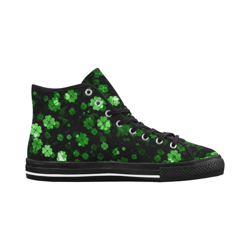 shamrocks 2 green by JamColors Vancouver H Men's Canvas Shoes (1013-1)