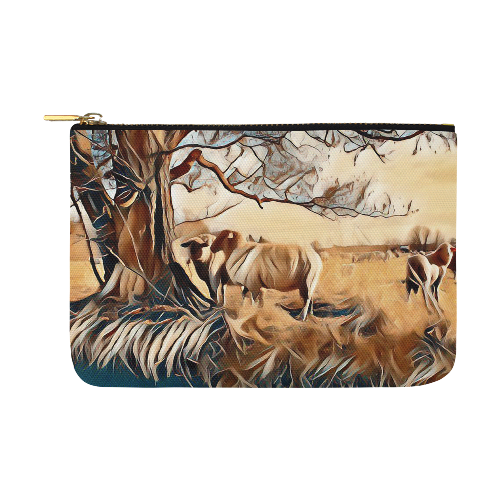 Farmers Lovely World Carry-All Pouch 12.5''x8.5''