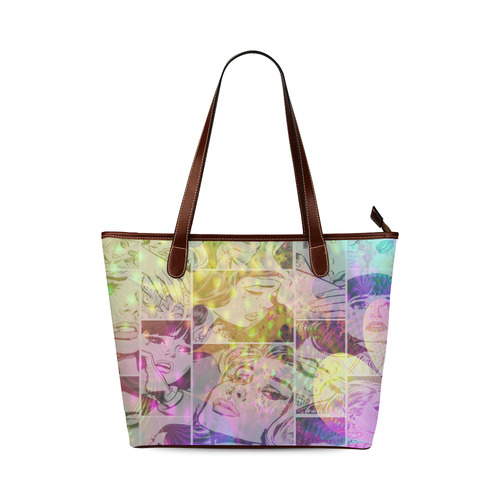 0-8 Shoulder Tote Bag (Model 1646)