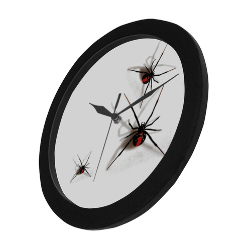 SPIDER Circular Plastic Wall clock