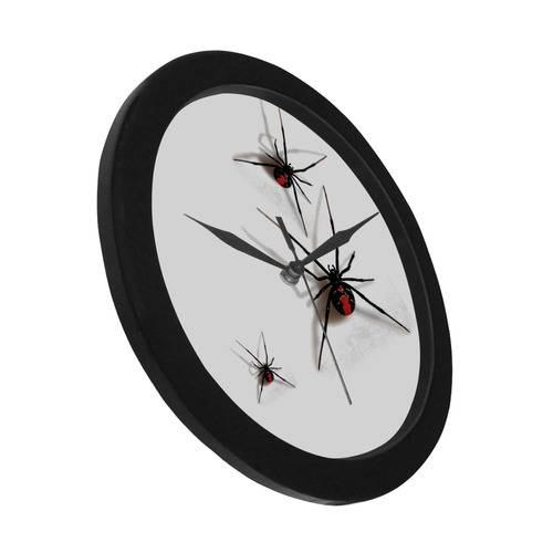 SPIDER Circular Plastic Wall clock