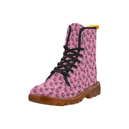 Cute Cats I Martin Boots For Women Model 1203H