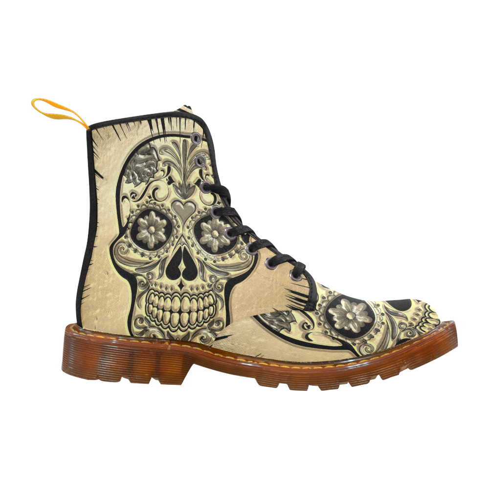 Skull 20161103_by_JAMColors Martin Boots For Women Model 1203H